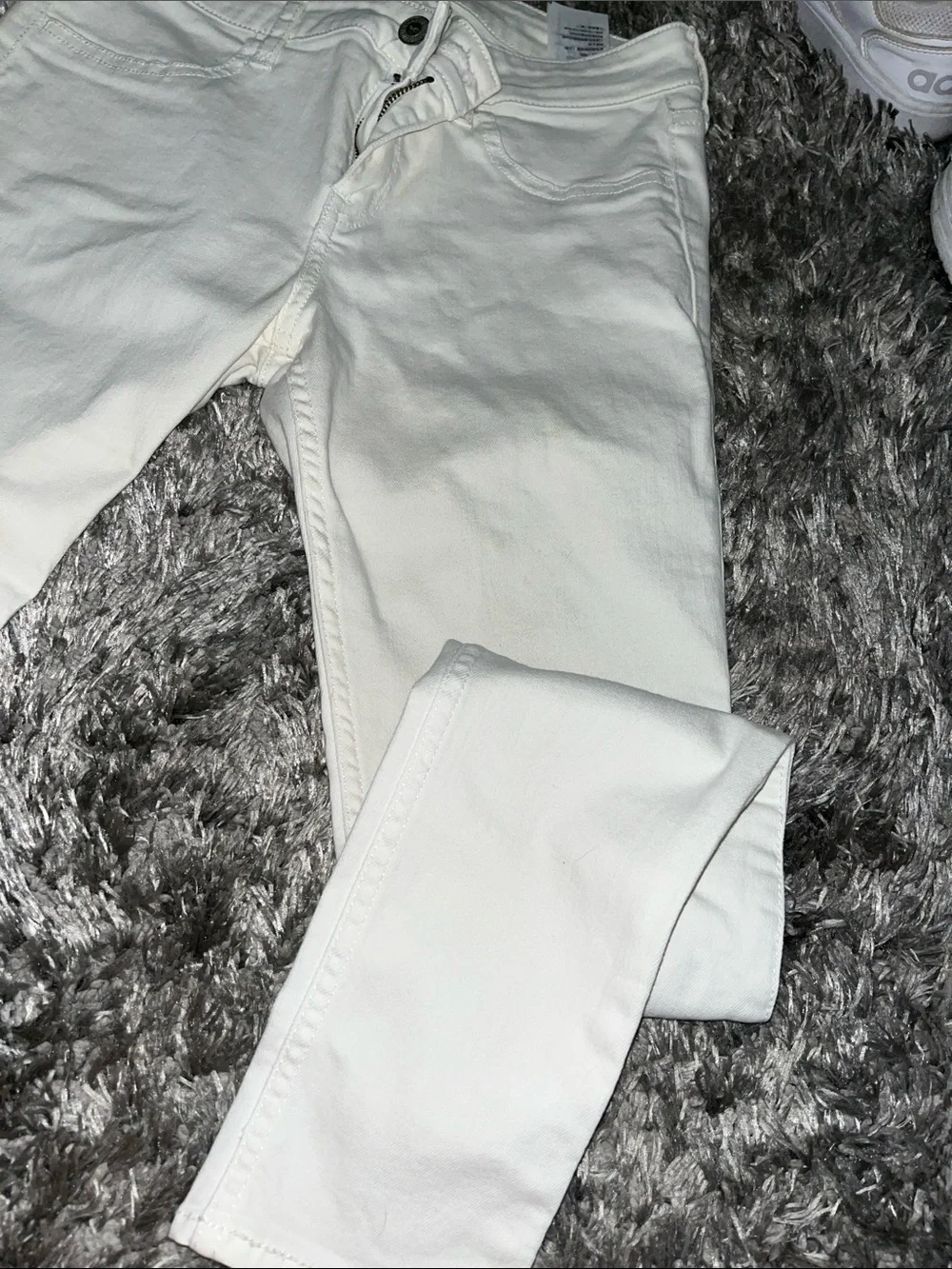 Hollister White Stretch Skinny Jeans - Picture 3 of 9